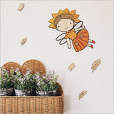 Pine Wall Art - Flower Fairy (25cm)