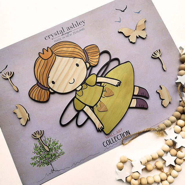 Pine Wall Art - Fairy Princess (25cm)