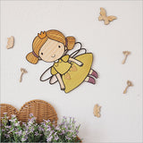 Pine Wall Art - Fairy Princess (25cm)