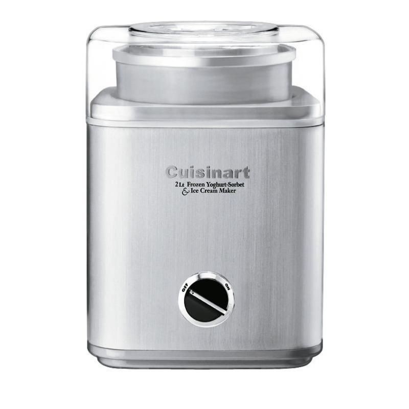 Cuisinart - ICE-30BCA Ice Cream/Yoghurt Maker 2 Litre - Stainless Steel