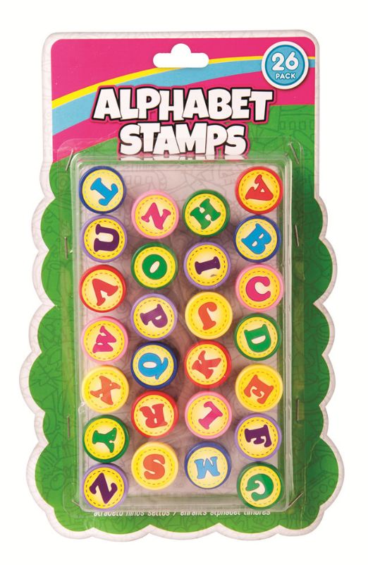 Stamps - Fun Alphabet (Pack Of 26)