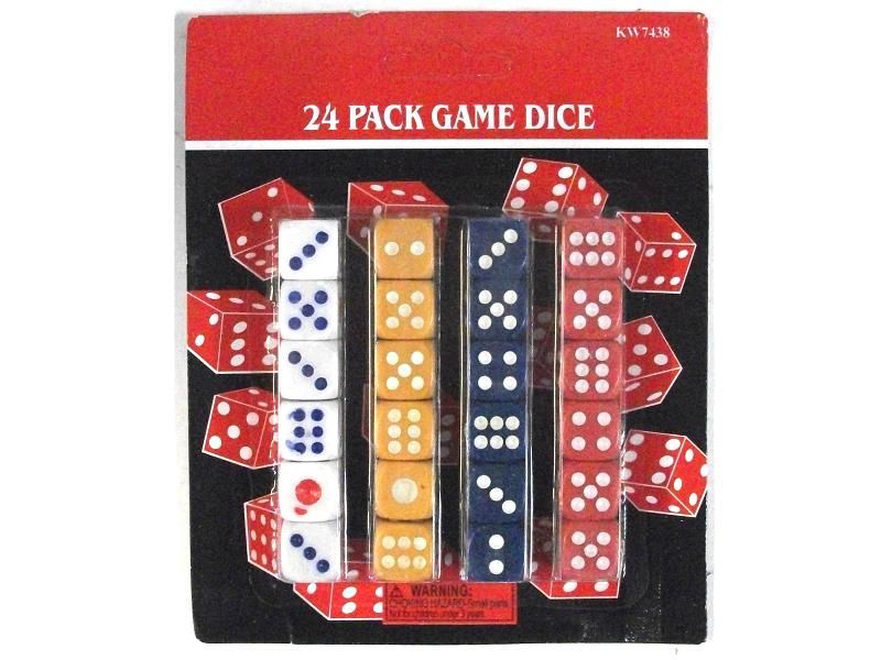 Dice - 24pc (12 Packs)