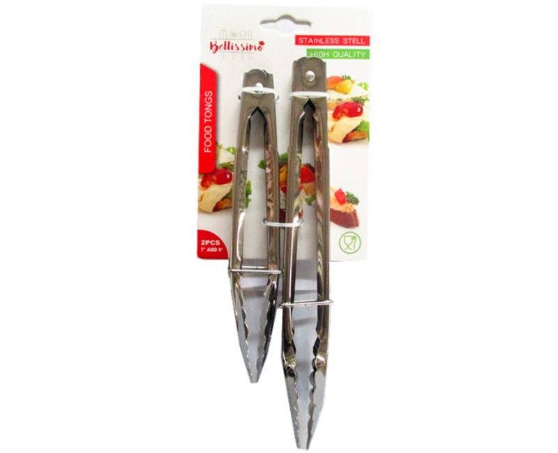 Food Tongs - 7" / 9" (4 Sets)