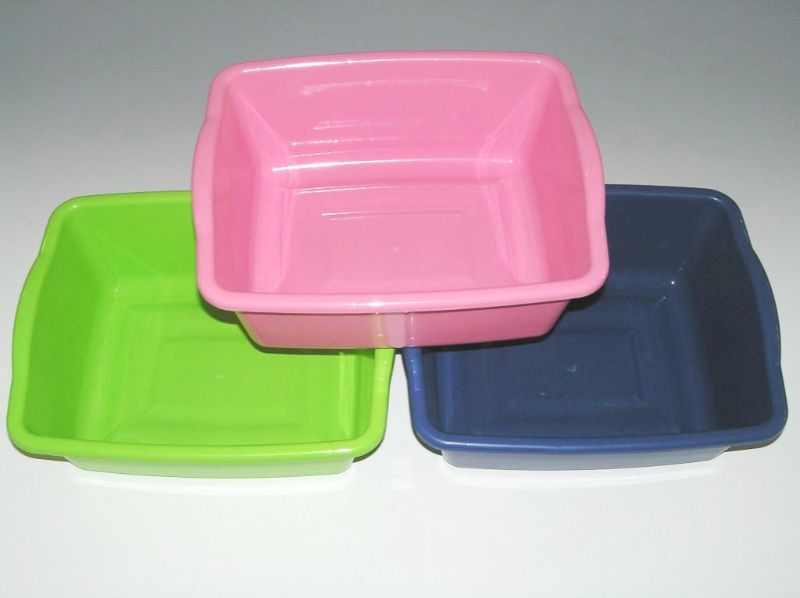 Rectangle Laundry Basin - 37cm (Set Of 6 Assorted)
