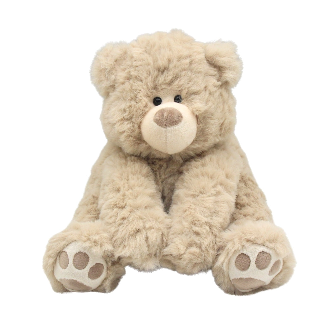 Soft Plush Toy -  Harry Bear. Brown Sitting Bear.