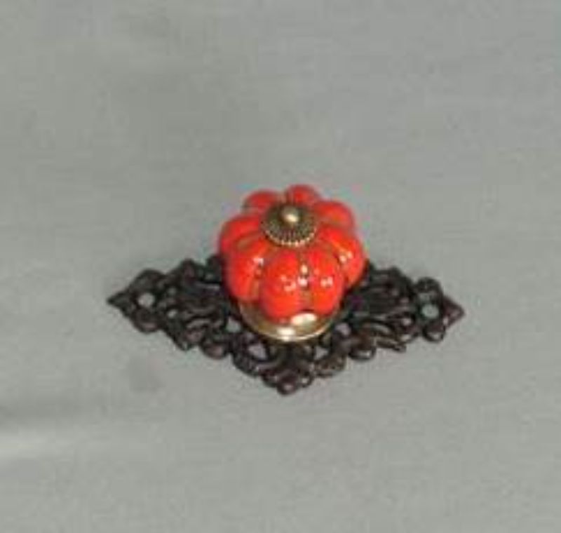 Drawer Knob - Ceramic (Red)