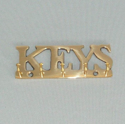 Key Rack -Brass