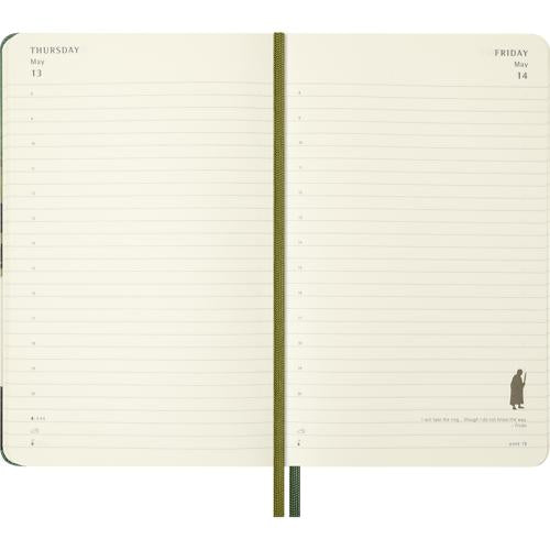 2027 Lord of the Rings Daily Planner Moleskine Large Hardcover