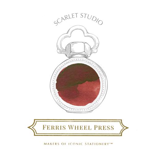 Burnt Sienna Fountain Pen Ink Ferris Wheel Press Scarlet Studio 10ml