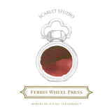 Burnt Sienna Fountain Pen Ink Ferris Wheel Press Scarlet Studio 10ml