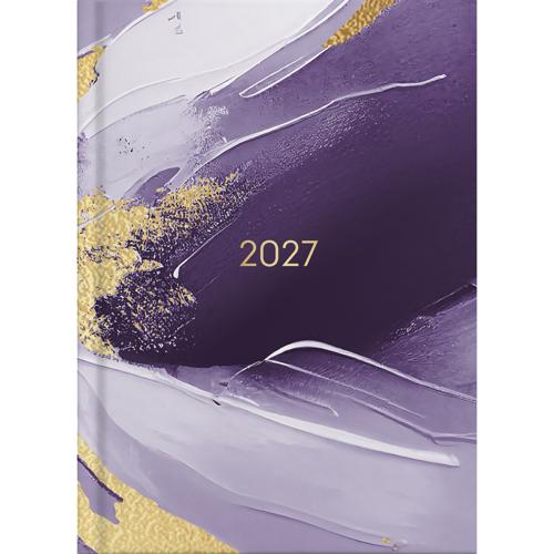 2027 Weekly Diary Collins Painterly A53 Hardcover