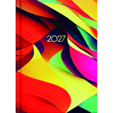2027 Weekly Diary Collins Carnival A53 Hardcover