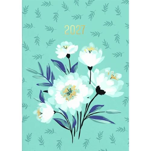 2027 A5 Monthly Planner Collins Floral Set of 4