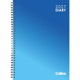2027 Weekly Diary Collins New Zealand Birds A53 Hardcover Set of 4