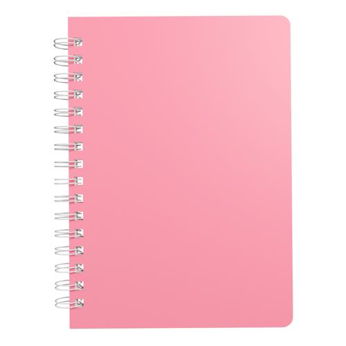 A6 Twin Wire Lined Notebook Silvine Polypropylene 160 Pages