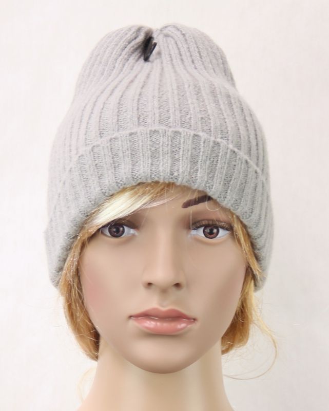 Beanie - Soft Touch Stretch Grey (Set of 2)