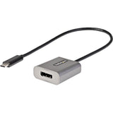 StarTech USB-C to DisplayPort Adapter with 12-inch cable for 4K/8K video output, ideal for professionals and tech enthusiasts.