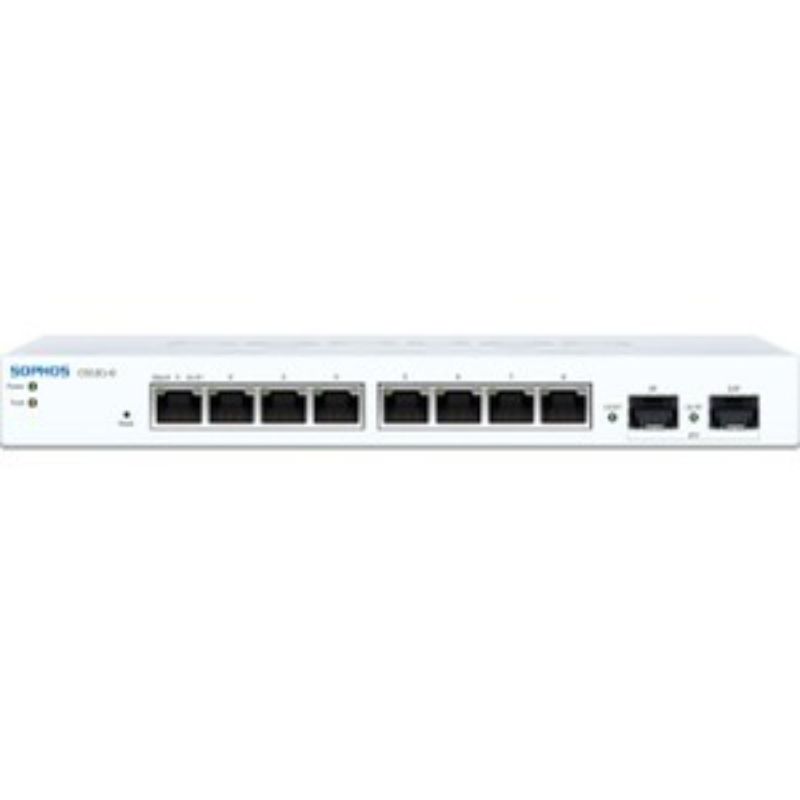 Sophos CS101-8 Managed Ethernet Switch - 8 Gigabit Ports - Cloud-Managed for SMBs