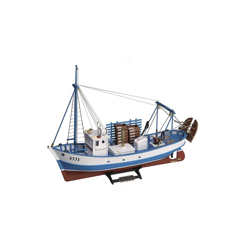 Wooden Ship and Fittings - Artesania Latina 1/35 Mare Nostrum Fishing Trawler