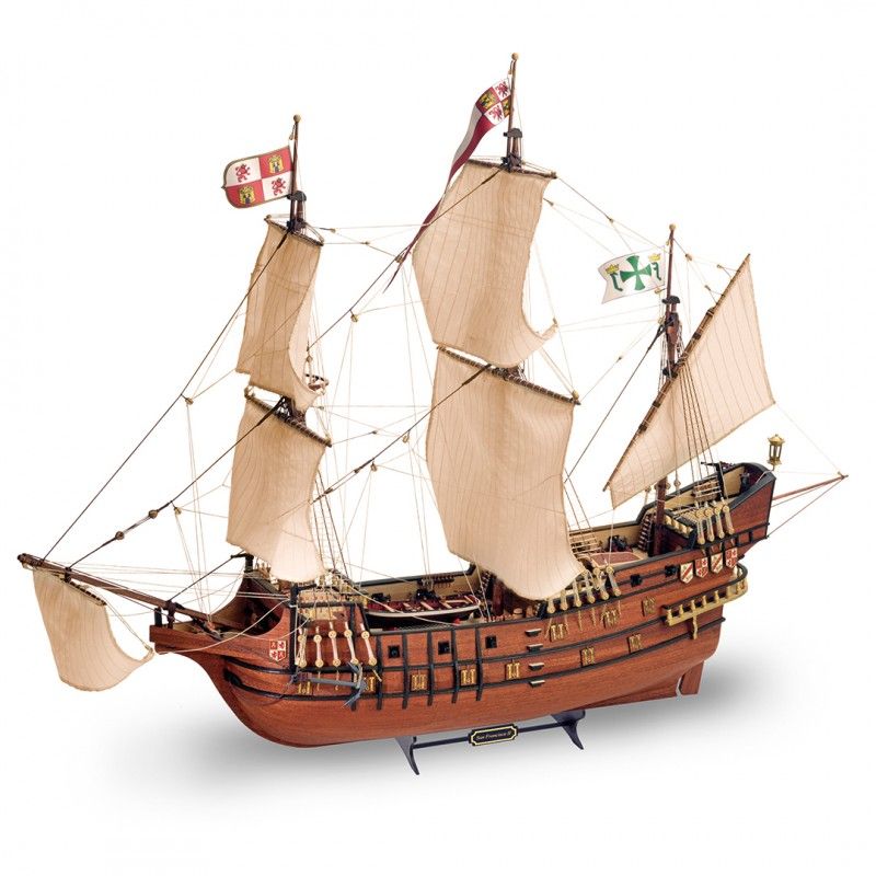 Wooden Ship and Fittings - Artesania Latina 1/90 San Francisco II