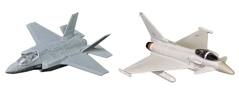 Diecast Aircraft - F-35 & Eurofighter