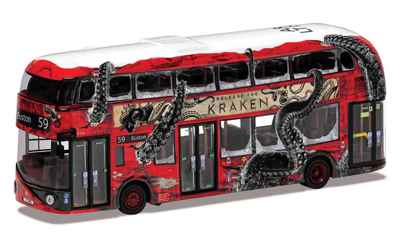 Diecast Bus - 1/76 WBRM Release the Kraken