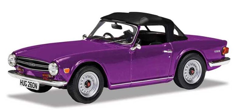 Diecast Car - 1/43 Triumph TR6 Magenta