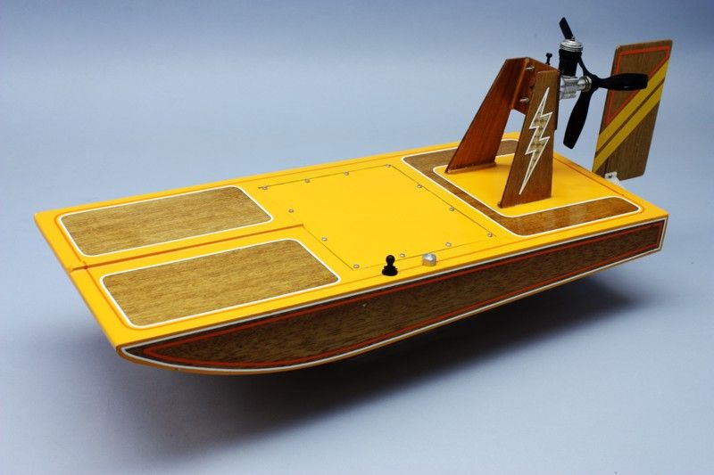 Wooden Ship and Fittings - 18" Li'l Swamp Buggy AirBoat