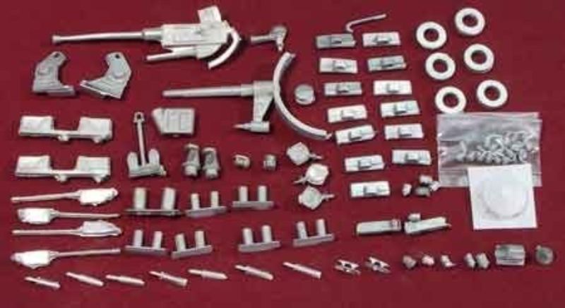 Wooden Ship Fittings - Kit #1218 Deck Hardware