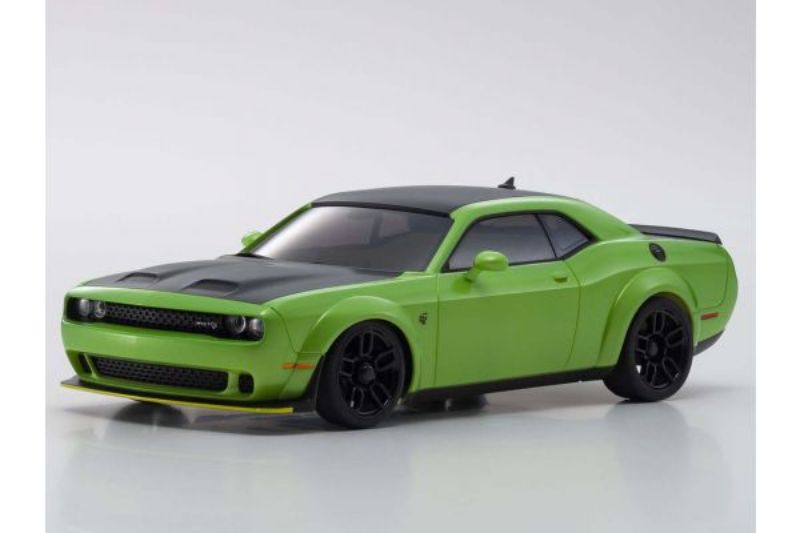 Kyosho Body Set - AWD Dodge Hellcat (Metallic Green)