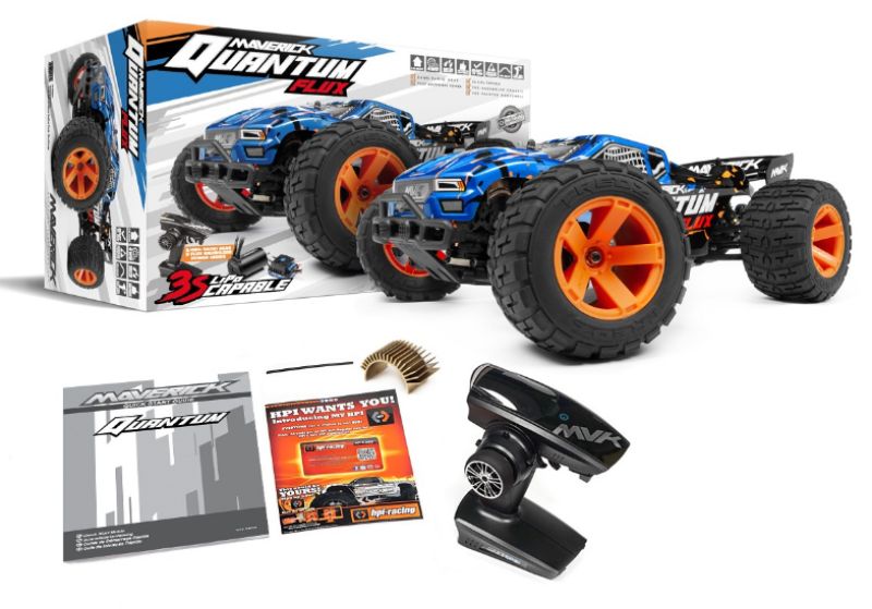 Radio Control Car - 1/10 Quantum XT Flux Blue