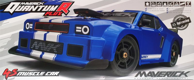 Radio Control Car - Flux 1/8 QuntmR Muscle 4S Blue