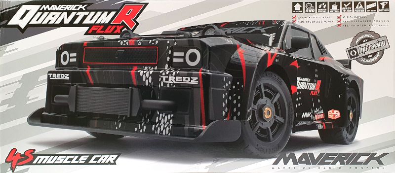 Radio Control Car - Flux 1/8 Quantum R Muscle 4S (Black)