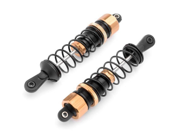 High-quality HD Aluminum Shock Set (2pcs) for durable off-road performance in RC vehicles.