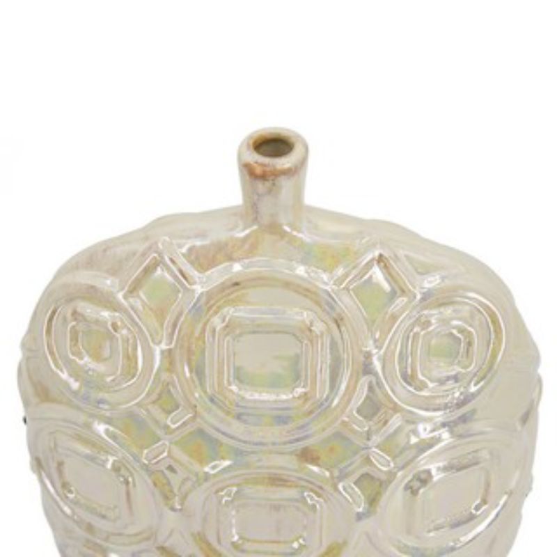 VASE - SHELBY TALL IRIDESCENT GLAZE CERAMIC (50.8cm)