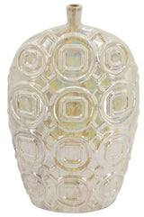 VASE - SHELBY TALL IRIDESCENT GLAZE CERAMIC (50.8cm)