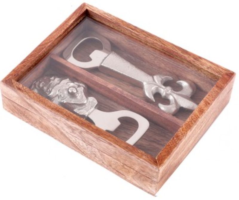 BOTTLE OPENERS - ALUMINIUM 15cm (Set of 2)