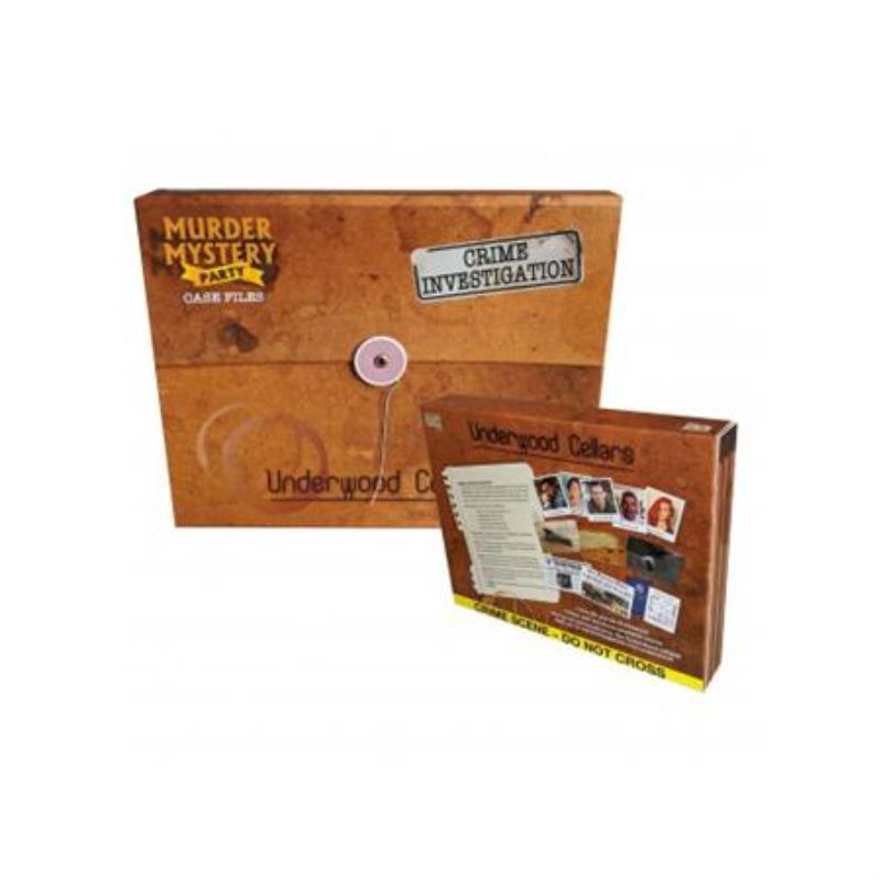 Game - UG Murder Mystery Party Case Files Underwood Cellars