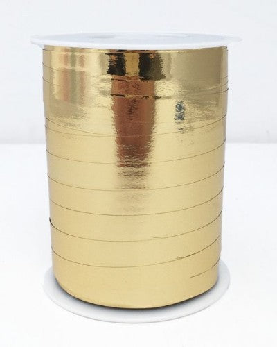 Ribbon - Metallic Curling 10mm (Gold)