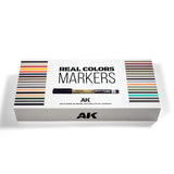 AK Interactive - RC Markers - Special Box Real Colors Markers - 34 Units