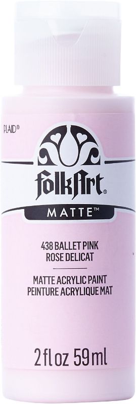 Folk Art Acrylic Paint 2oz/59ml  BALLET PINK 438M