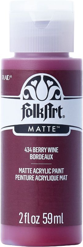 Folk Art Acrylic Paint 2oz/59ml  BERRY WINE 434E