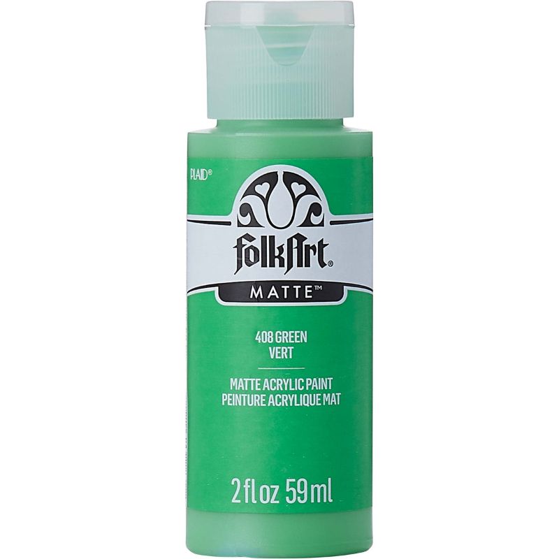Folk Art Acrylic Paint 2oz/59ml  GREEN JA408