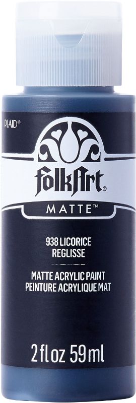 Folk Art Acrylic Paint 2oz/59ml  LICORICE K938