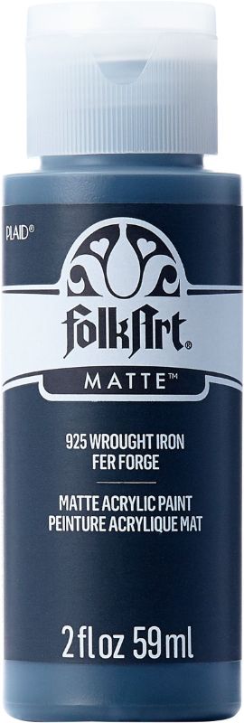 Folk Art Acrylic Paint 2oz/59ml  WROUGHT IRON JA925