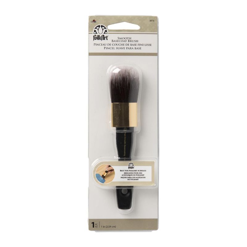 Folk Art Base Coat Brush Smooth SMOOTH