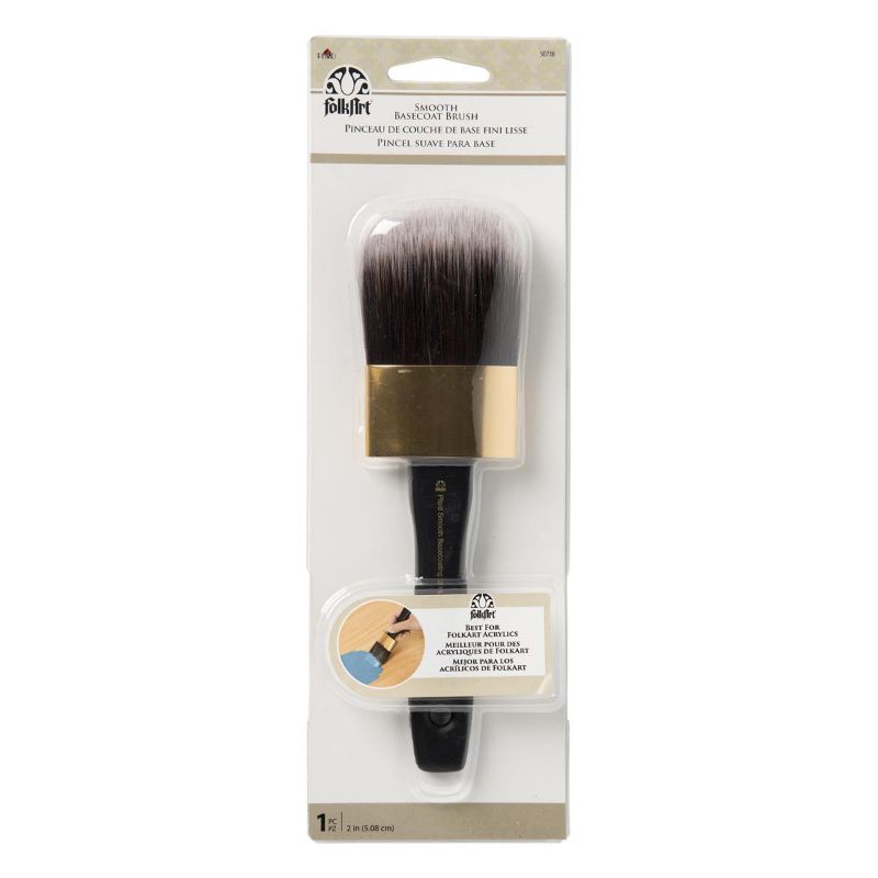 Folk Art Base Coat Brush Smooth SMOOTH 50718