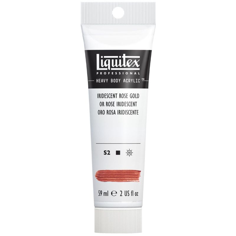 Liquitex Heavy Body Acrylic Paint 59ml Muted,  IRID. ROSE GOLD S2