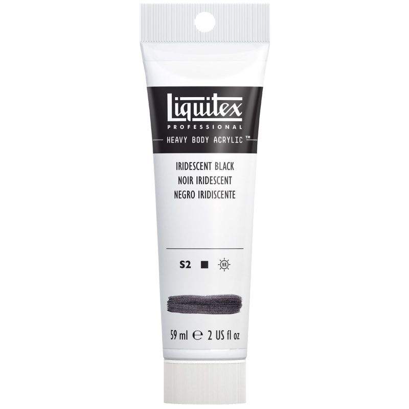 Liquitex Heavy Body Acrylic Paint 59ml Muted,  IRID. BLACK S2