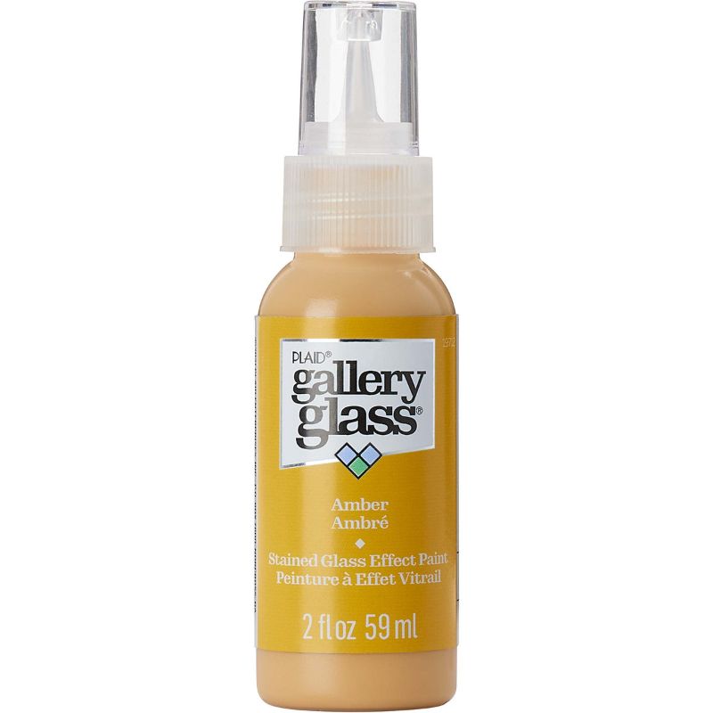 Plaid Gallery Stained Glass Paint 59ml AMBER T 19712